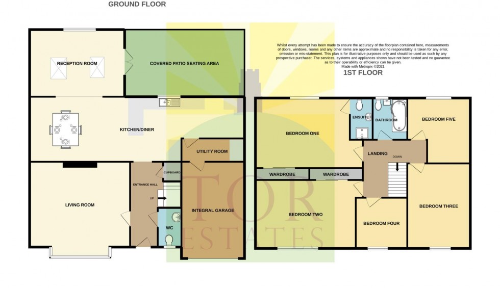 Floorplan for Read Mead, Glastonbury