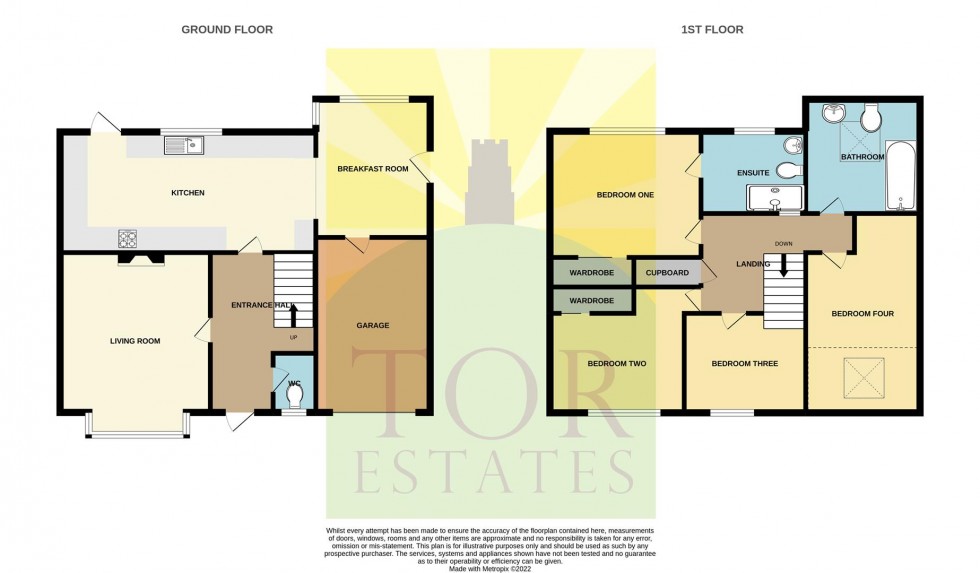 Floorplan for Higher Actis, Glastonbury