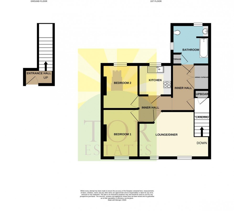 Floorplan for West Street, Somerton