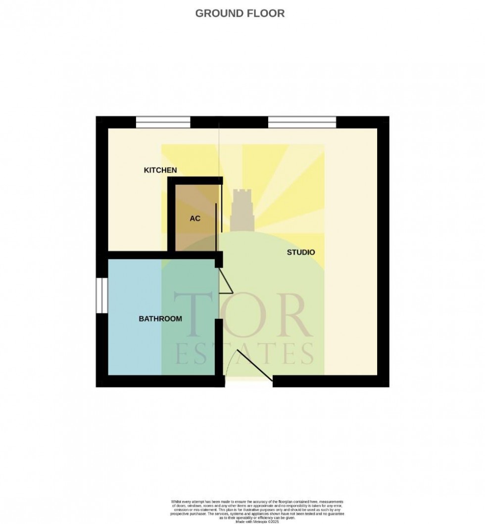 Floorplan for Quantock Court, Street